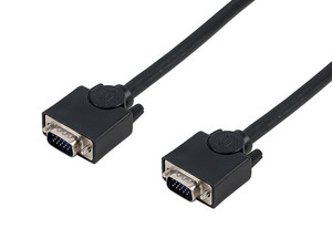 Cable para monitor SVGA HD 15 macho a HD 15 macho, 3m.