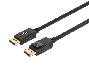 Cable de Video Manhattan DisplayPort 1.4 (Macho-Macho) de 2m.