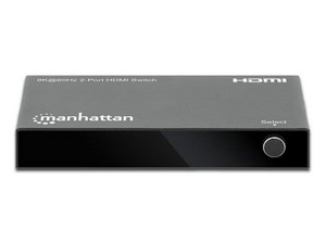 Switch Conmutador de Video HDMI de 2 Puertos, 8K 60HZ.