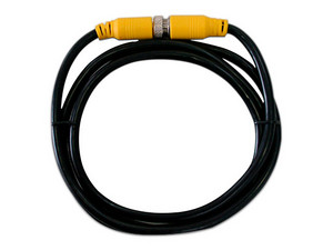 Cable de Video Meriva MCBL10, conector DIN de 4 pin (M) a DIN de 4 pin (H) de 1.5m, Compatible para cámaras móviles, Color Negro.