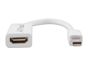 Adaptador de Video PNY de HDMI Hembra a DisplayPort Macho.