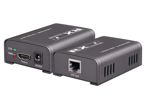 Kit Extensor Provision ISR PR-HDoNet+, hasta 60m, 1x RJ-45, Color Negro.