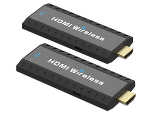 Kit Extensor HDMI Redleaf RLWS030, Inalámbrico, WiFi, hasta 50 Metros, Color Negro.