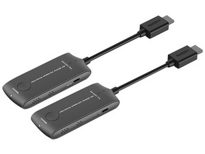 Mini Extensor HDMI Inalámbrico SAXXON LKV488, Resolución de hasta 4K, Frecuencia de comunicación de 5GHz, Hasta 20 metros.