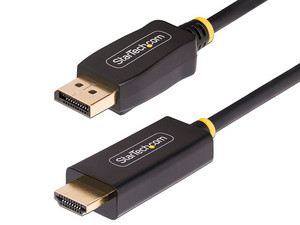 Cable adaptador StarTech 10F-DP-HDMI-4K60-HDR, DisplayPort a HDMI, 3m, resolución 4K a 60Hz, con soporte HDR.