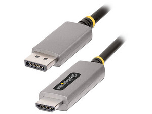 Cable de Video HDMI StarTech HDMI a DisplayPort (M-M), Color Negro.