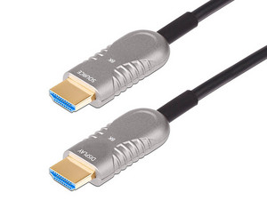 Cable de Video HDMI 2.1 StarTech 8K-A-50F-HDMI-CABLE, 15.2m, Velocidad 8K de Fibra Óptica, Color Negro.