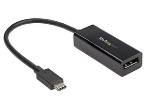 Adaptador de Video StarTech de USB-C a DisplayPort (H) , 0.1m.