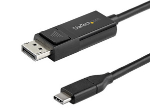 Cable Adaptador USB-C a DisplayPort 1.2, 1.2m.