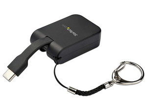 Adaptador de Vídeo StarTech USB-C A VGA (M-H). Tipo Llavero.