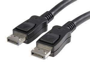 Cable de video StarTech de DisplayPort (macho) a DisplayPort (macho), 15m. Color negro.