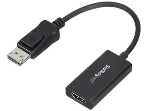 Adaptador de Vídeo StarTech de DisplayPort a HDMI (M-M), 1.22m.Color Negro.