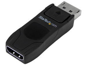Adaptador STARTECH DisplayPort a HDMI, 4K, Color Negro.