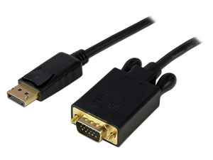 Cable convertidor de DisplayPort a VGA activo, 3m.