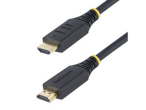 Cable de Video HDMI 2.0 StarTech HDMI2-CABLE-4K60-2M, HDMI a HDMI (M-M), 2m. Chapado en Oro. Color Negro.