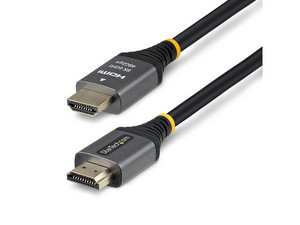 Cable de Video HDMI 2.1 StarTech HDMM21V1F, HDMI a HDMI (M-M), 30 cm, 8K 60Hz. Color Negro.