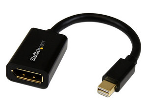 Adaptador StarTech de Mini DisplayPort a DisplayPort (M-H).