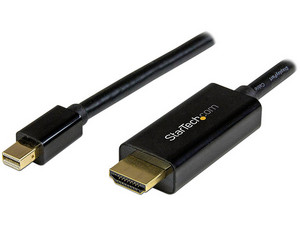 Cable Adaptador Mini DisplayPort 1.4 a HDMI Startech de 3m.