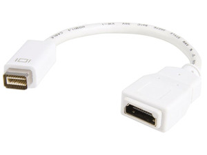Adaptador StarTech de Mini DVI (M) a HDMI (H). Color Blanco.