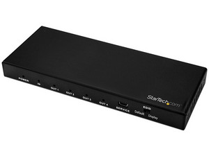 Multiplicador Splitter StarTech HDMI 2.0 4K 60Hz de 4 Puertos.