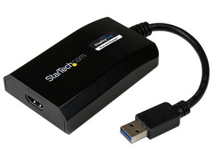 Adaptador Gráfico Externo Multi Monitor USB 3.0 a HDMI HD Certificado DisplayLink para Mac y PC