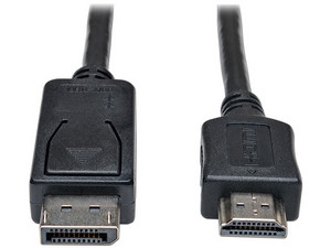 Adaptador Tripplite DisplayPort a HDMI (M/M), 1.83 m