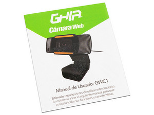 Cámara Web GHIA GWC1, Video 720p, USB con Micrófono