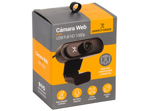 Cámara Web P8776  Full HD Pro 1080P Auto Focus Micrófono Integrado Color  Negro - tiendadiners