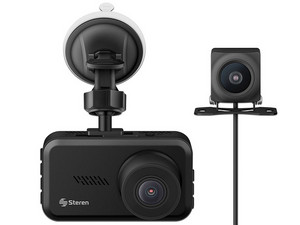 Cámara para Auto STEREN CCTV-9610 con cámara trasera, 2K, WDR.