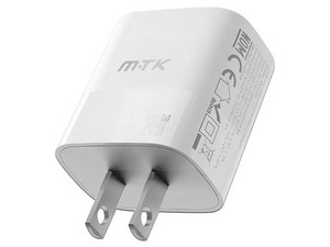 Cargador de Pared MTK 0054781 de 20W, Incluye cable USB Tipo C. Color Blanco.