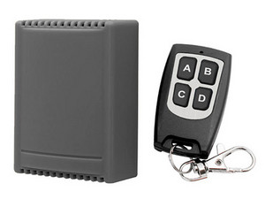 Receptor Inalambrico Axceze AX-REC40 Con Control Remoto De 4 Botones 
