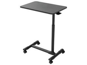 Estación de Trabajo Ergonómica Redleaf Mod. ETSS-3958N: Superficie de 39x58 cm, altura ajustable de 62-77 cm