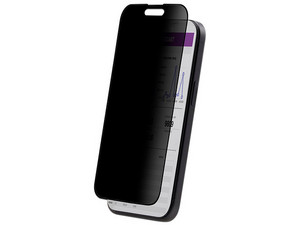 Filtro de privacidad táctil de 4 vías StarTech.com para iPhone 15,  protector de pantalla de vidrio templado.