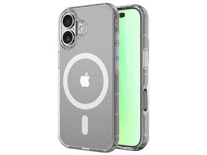 Funda MyBat Savvy para iPhone 17. Color Brillos Transparente.