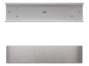 Soporte Axceze AX-M620-U para puertas de cristal tipo U compatible con serie M600 y M620.