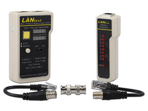 Tester para cable de red Enson ENS-TELN2 para RJ11 y RJ45.