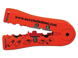 Pinza peladora y cortadora de cable Nexxt Solution.