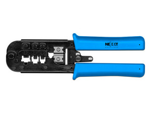 Pinza Ponchadora Nexxt Solutions para Conector RJ45, RJ11 y RJ12.