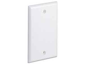 Placa Panduit CPNWH de Pared Ciega, Material ABS. Color Blanco.