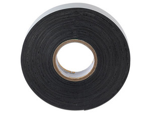 Cinta para Aislar de Caucho ERP, Autofusionable, Uso Industrial, grosor de 0.76mm, 19mm x 9.1 m. Color Negro.