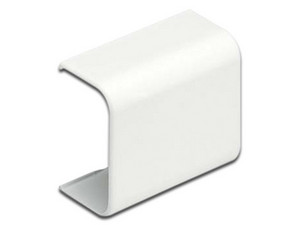 Cople para conducto eléctrico LD5, 2" de largo. Color blanco.