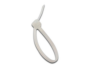 Bolsa de Cinchos sujeta cables Sanelec SE357809, 100 piezas. Color Blanco.