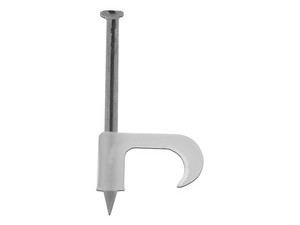 Paquete de Grapas Sujetadoras Thorsman TC6X10 para Cable Siames. 100 Piezas.