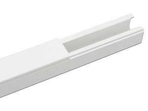 Canaleta Thorsman TMK0812 de 1.10 metros. Color Blanco. (Paquete de 4 piezas)
