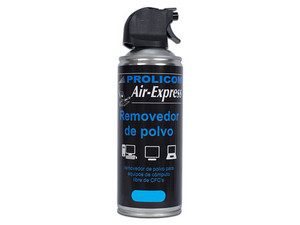 Aire Comprimido Prolicom, presión alta y baja de 160 a 170 libras, 600ml. Color negro.