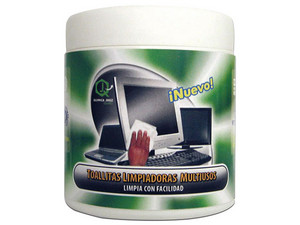 Toallas Húmedas Multiusos para Laptops y pantallas LCD.