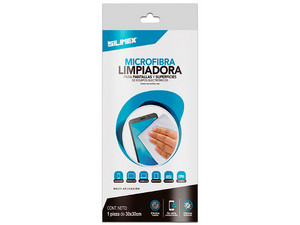 Paño de Microfibra Silimex, Limpieza de Equipos de Cómputo, 30 x 30 cm.