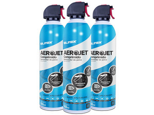 Removedor de Polvo Silimex, Aerojet Trio, Presentación de 660 ml, Con Válvula 360.