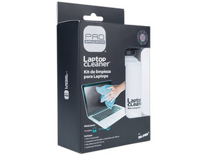 Kit de limpieza para laptops Silimex Laptop Cleaner, incluye limpiador de pantallas, removedor de polvo, cepillo y toalla.