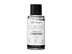Limpiador y Lubricante Vorago CLN-110 de 170 g, para componentes eléctricos.